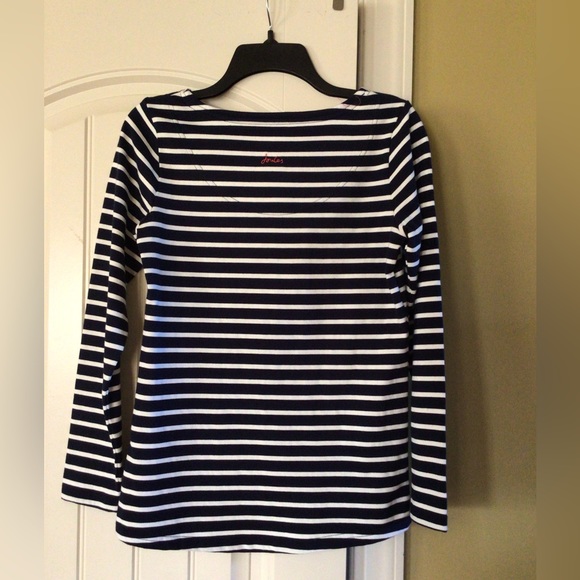 🆕JOULES HARBOUR LUXE MERRY STRIPED KNIT TOP(Sz 2) - Picture 9 of 16